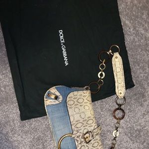 Dolce & Gabbana snake skin Purse